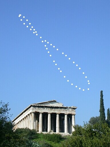 Analemma with the Hephaisteion