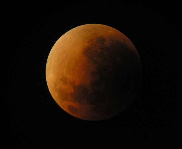 Moon Eclipse from the centre of Nicosia
