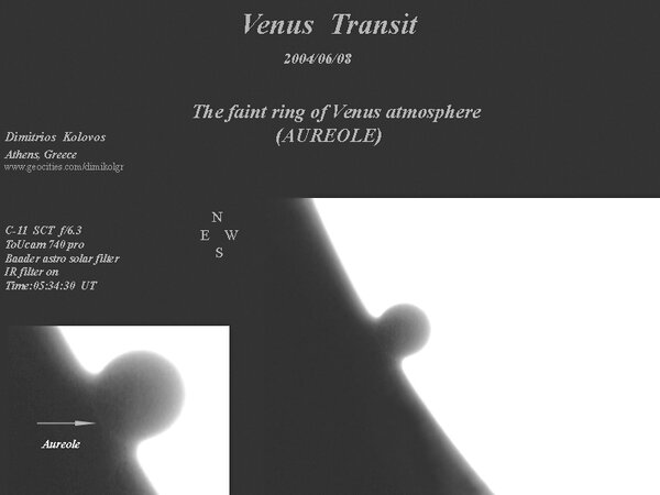 Venus Transit --Aureole