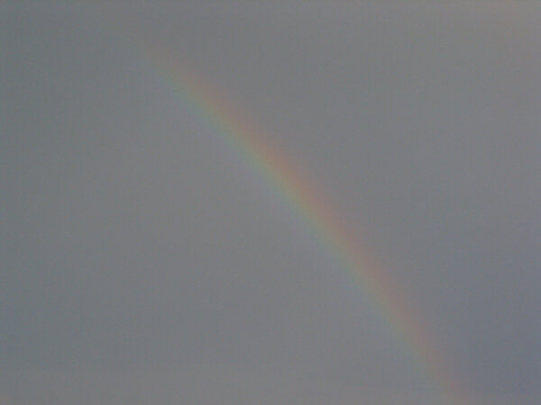 rainbow over Korinthos