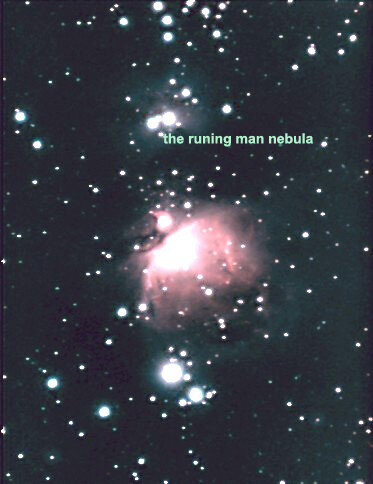 orion nebula- runing man nebula