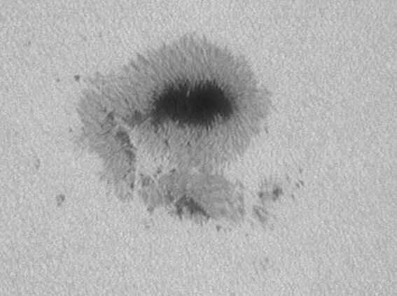 Sunspot 756 close