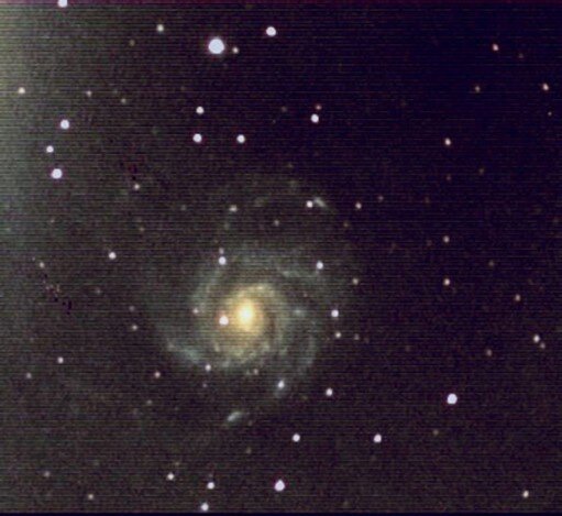 M 101 (The Pinwheel glx) στήν Μεγάλη Άρκτο