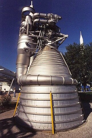 Saturn V Booster Rocket Engine