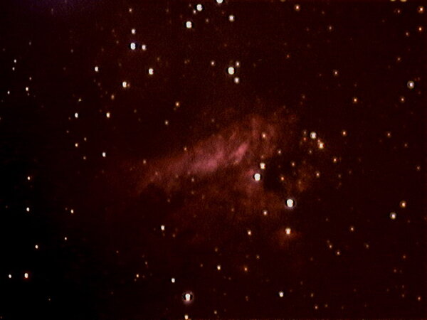 M17 Omega Nebula.
