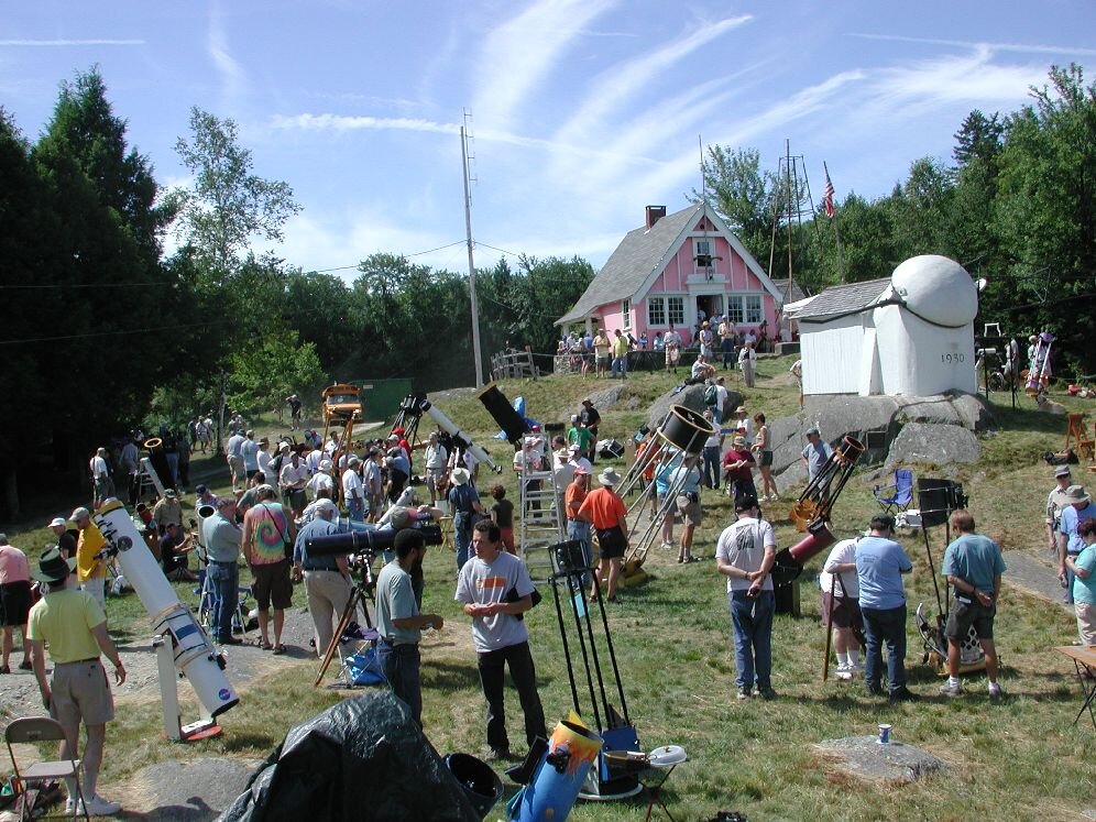 Breezy Hill - Μερικά από τα τηλεσκόπια στον ανταγωνισμό