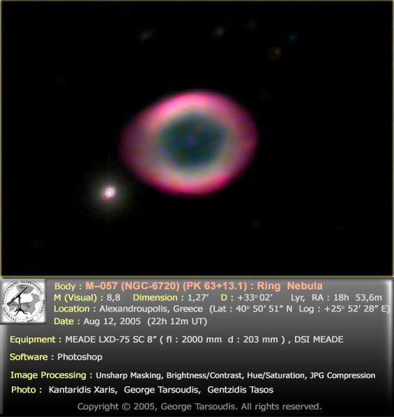 m57 Ring Nebula