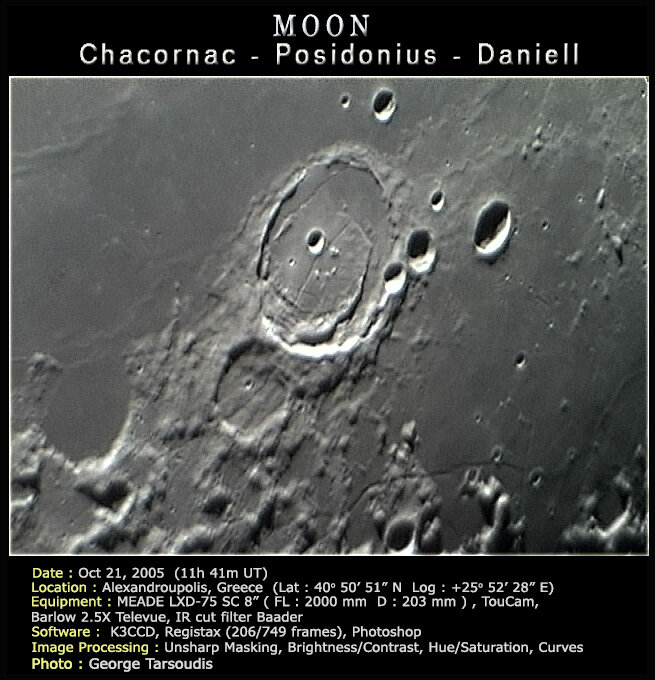 Crater Posidonius, 21-10-2005