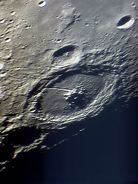 Crater + Rima Petavius
