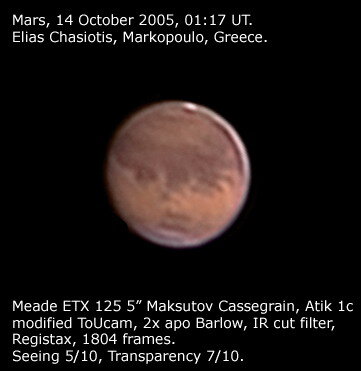 Άρης, 14 Οκτωβρίου 2005.