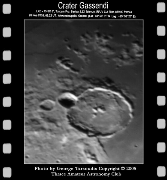 Crater Gassendi