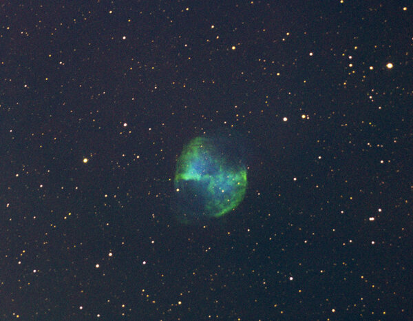 M27 SII-Ha-OIII