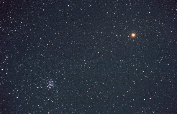 Pleiades & Mars