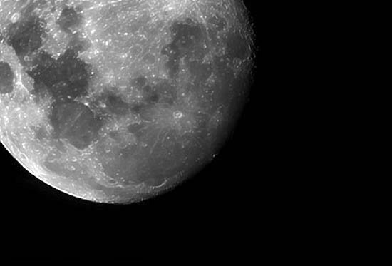 φεγγάρι (πειραματισμός με H-alpha φίλτρο)