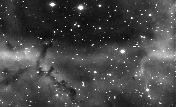 Τμήμα του NGC2244 (νεφέλωμα της Ροζέτας)