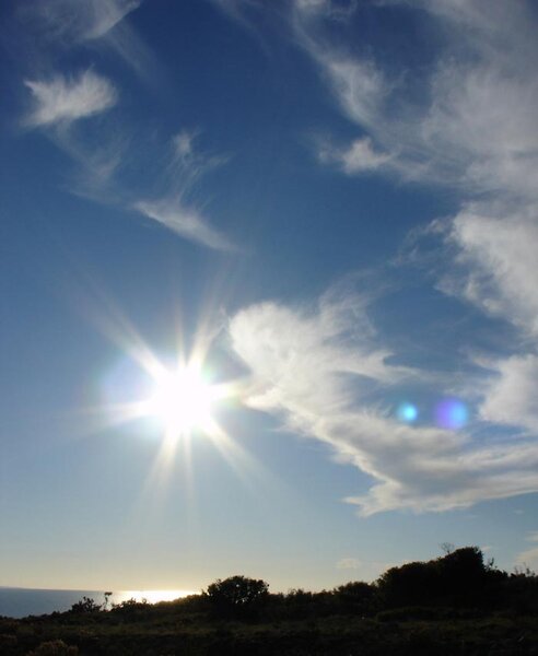 Σύννεφα χορεύουν με τον Ήλιο