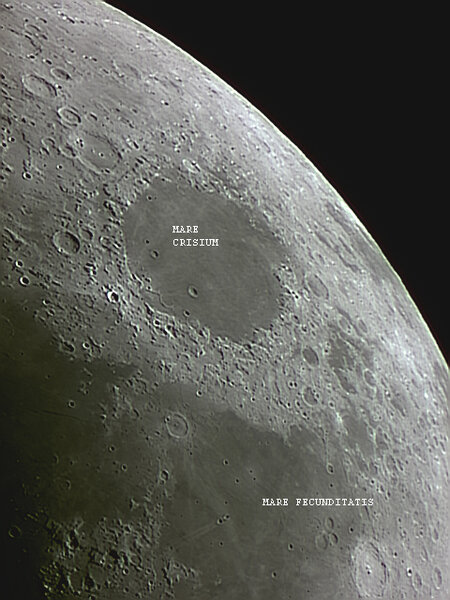 MARE CRISIUM & FECUNDITATIS