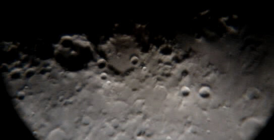 Crater Albategnius και διπλά του ο Crater Hipparchus!