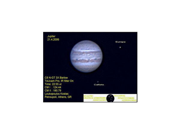 Jupiter 21.4.2006
