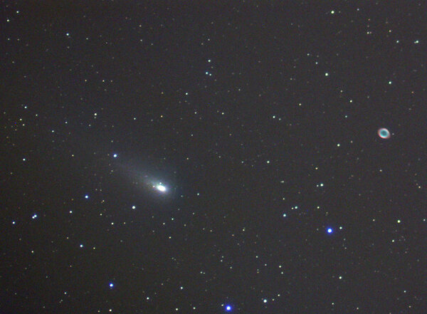 Περισσότερες πληροφορίες για το "M57 and Comet 73P-B- Schwassmann-Wachmann"