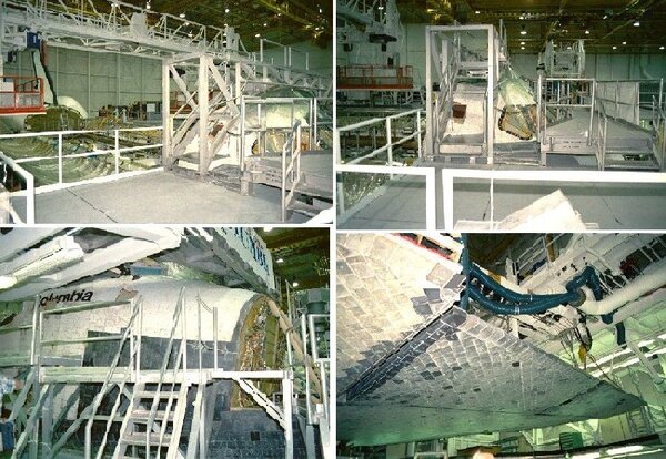 Columbia Refurbishment 1999