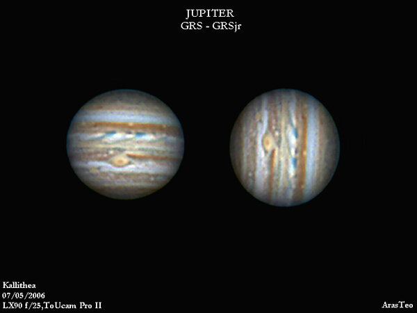 Jupiter GRS - GRS jr