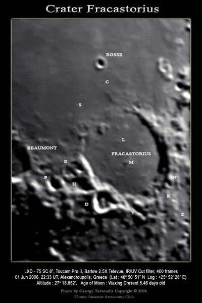 Crater Fracastorius, 01 Ιουνίου 2006