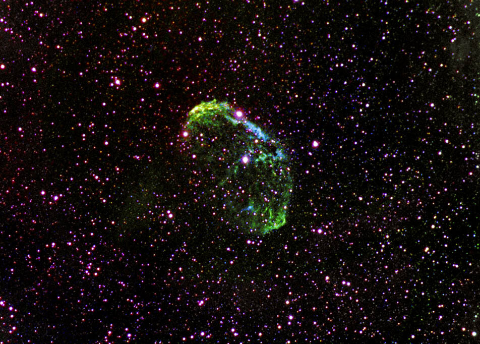 ΝGC6888 "Crescent Nebula" false color
