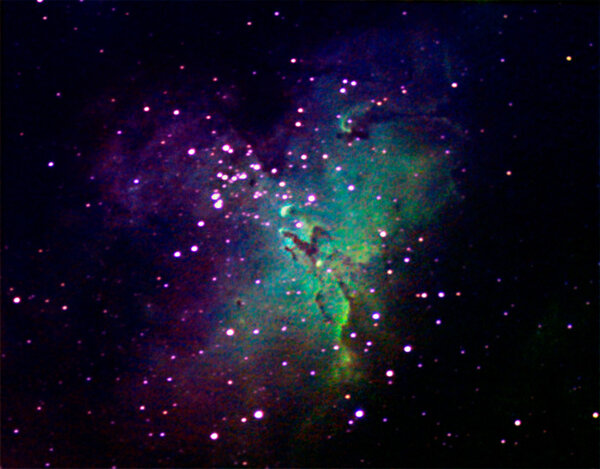 Eagle Nebula M16 in narrowband