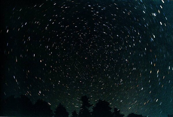 Star trails στον Πάρνωνα...