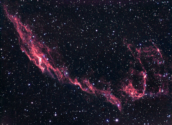Veil nebula (Eastern part) NGC 6992