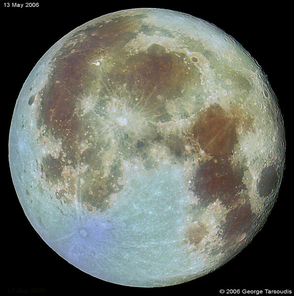 2nd Edition Color of Full Moon, 13 May 2006