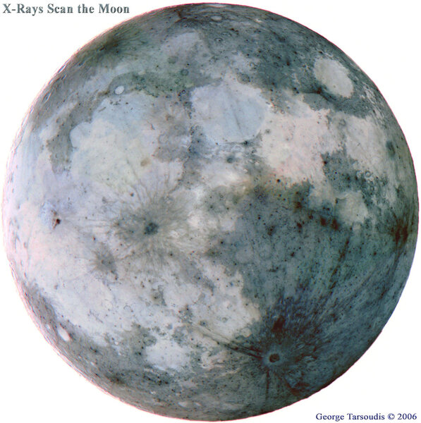 Περισσότερες πληροφορίες για το "X-rays scan the Moon"