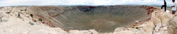 Arizona Meteor Crater Panorama