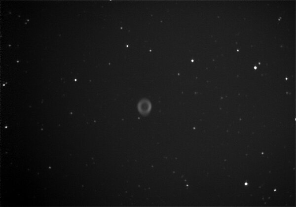 M57 ring nebula.