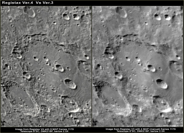 Registax V4 vs V3 in Crater Clavius