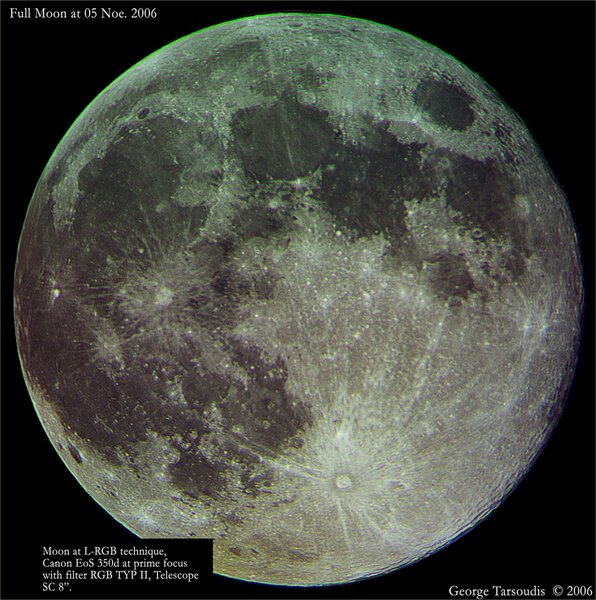 L-RGB τεχνική στην Σελήνη, 05 Nοε. 2006