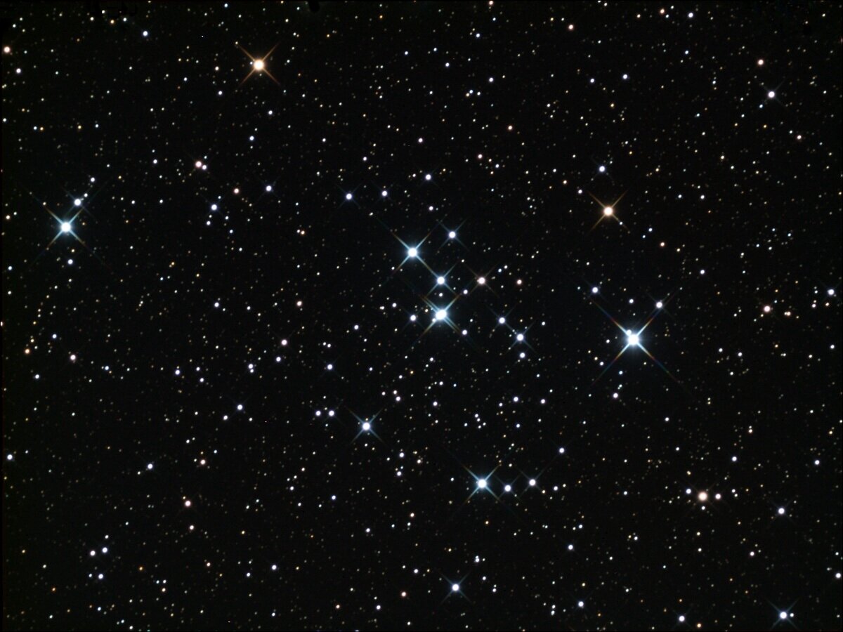 M47 / NGC 2422 LRGB 1200x900