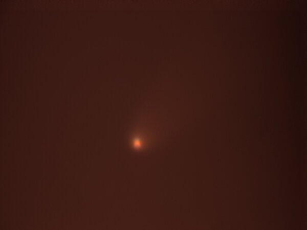Κομήτης McNaught, 8/1/2007, 17:45 χ.ω.Ε.