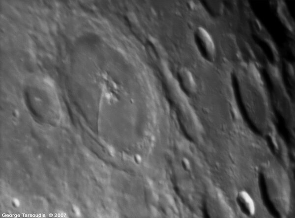 Crater Petavius, 04 Jan. 2007
