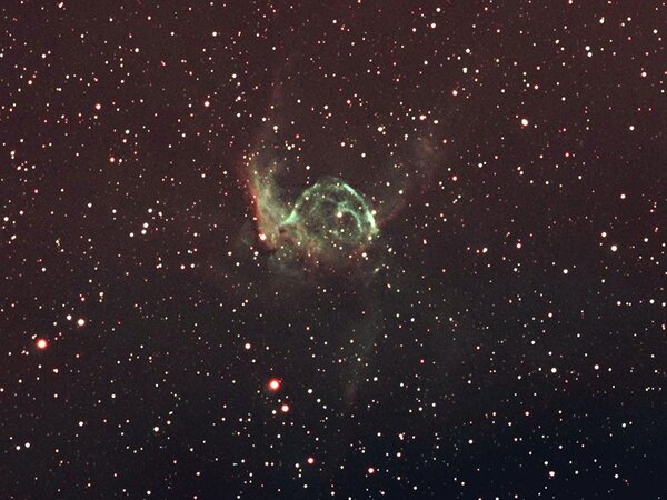 Περισσότερες πληροφορίες για το "Thor's helmet(NGC 2359)"