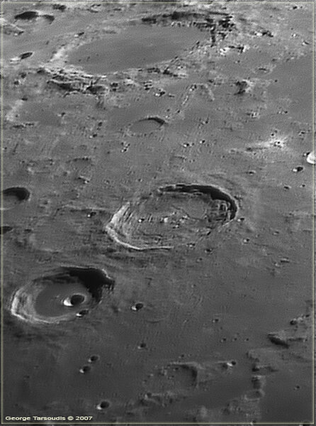 craters ENDYMION - ATLAS - HERCULES, 24 Μαρτίου 2007