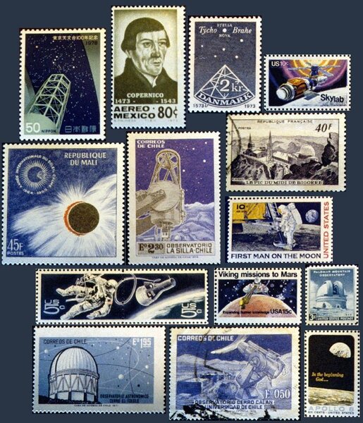 Astronomy & Space Stamps