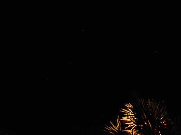 orion (+ sirius and Aldebaran)