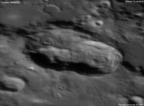 κρατήρας Hainzel με Ε.Α. 7875mm, 28 Απριλίου 2007