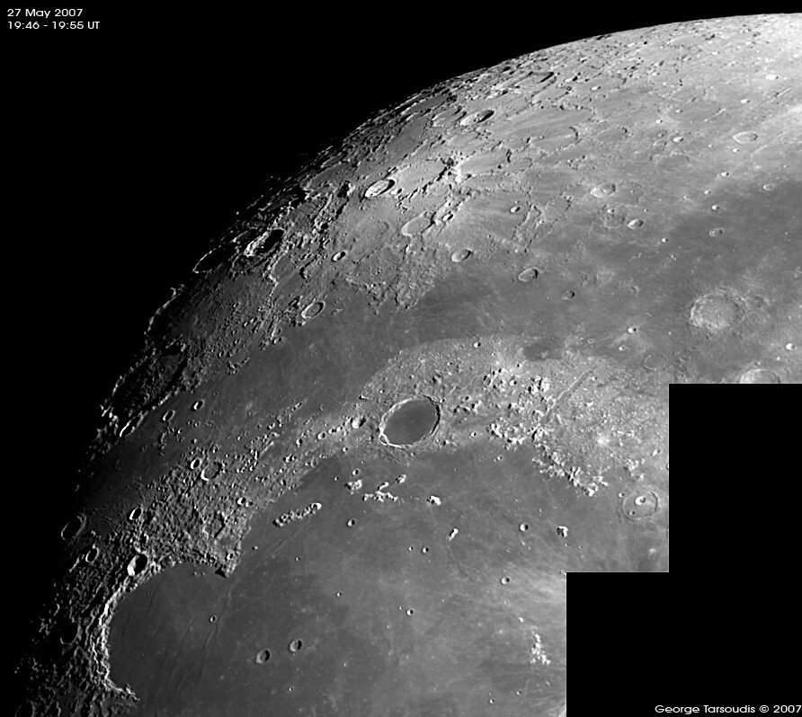 Σελήνη 27-05-2007, μωσαϊκό 6 φωτογραφιών