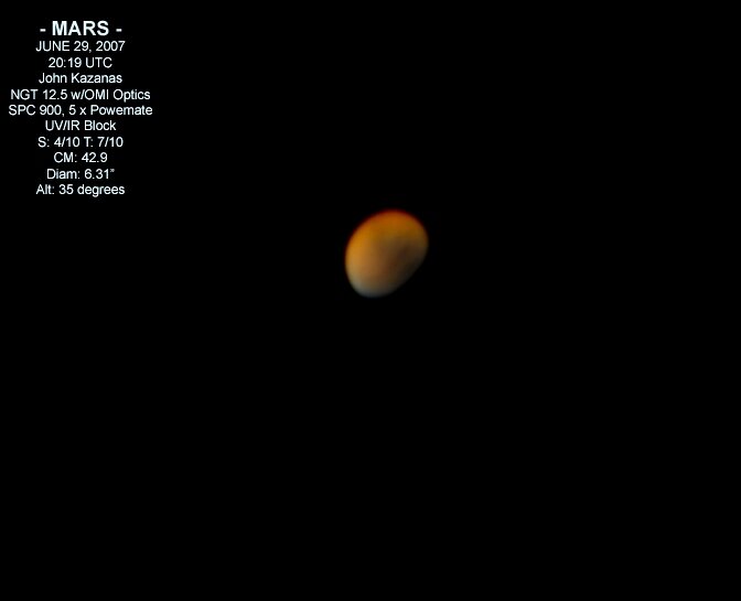 First Mars for 2007
