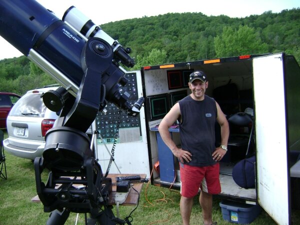 Portable Astrophotography Trailer Setup + Telescope -