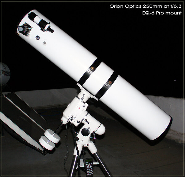 Orion Optics 10 inch f/6.3 και EQ-6 Pro mount