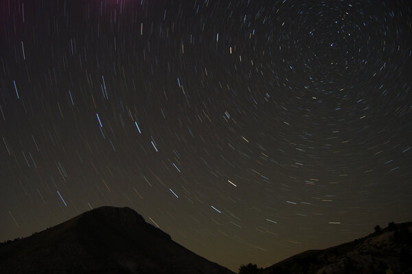 Star trails από Δίρφυ!